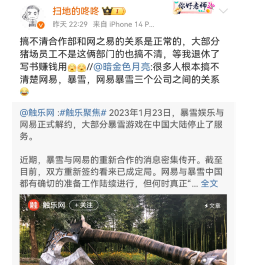 暴雪国服回归：喜忧参半的消息潮